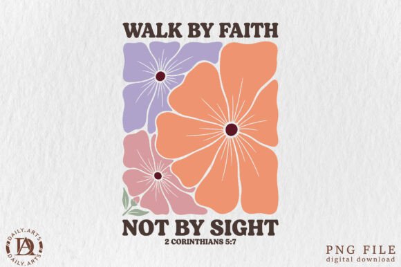 Download Retro Peach Purple Floral Christian Png - Premium Resources