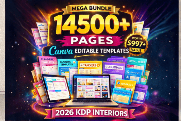 Download 14500+ Canva Editable KDP Interiors 2026 - Canva editable Collection