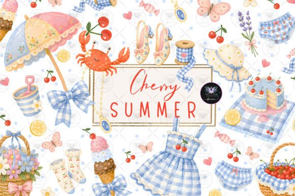 Download Cherry Summer Sea Party Clipart - Party clipart Collection